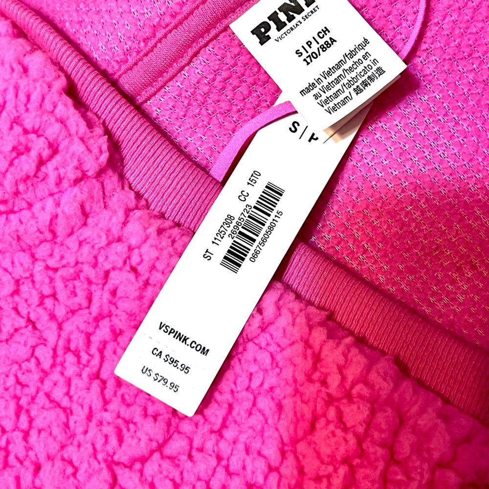 Victoria’s Secret Pink Hooded Fleece Pullover Hoodie - Picture 4 of 5